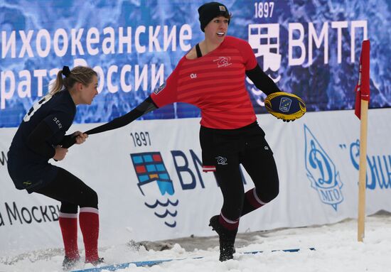 Регби на снегу. Чемпионат Европы