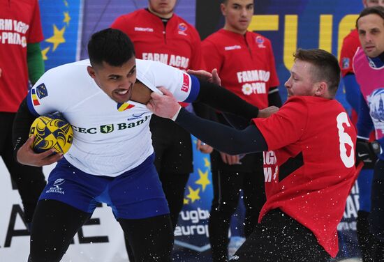 Регби на снегу. Чемпионат Европы