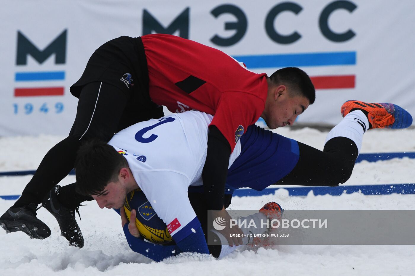 Регби на снегу. Чемпионат Европы