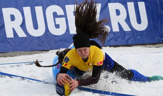 Регби на снегу. Чемпионат Европы