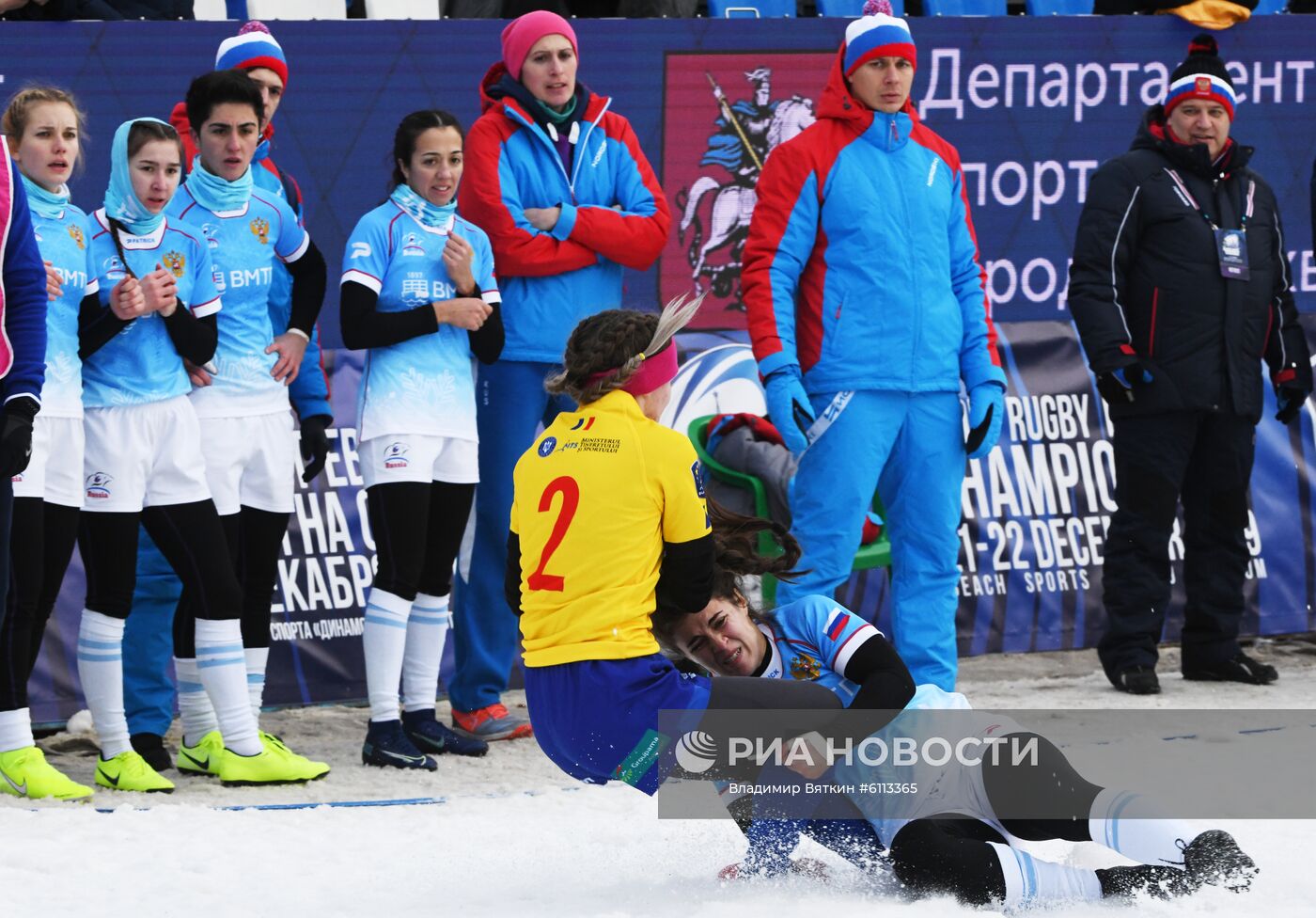 Регби на снегу. Чемпионат Европы