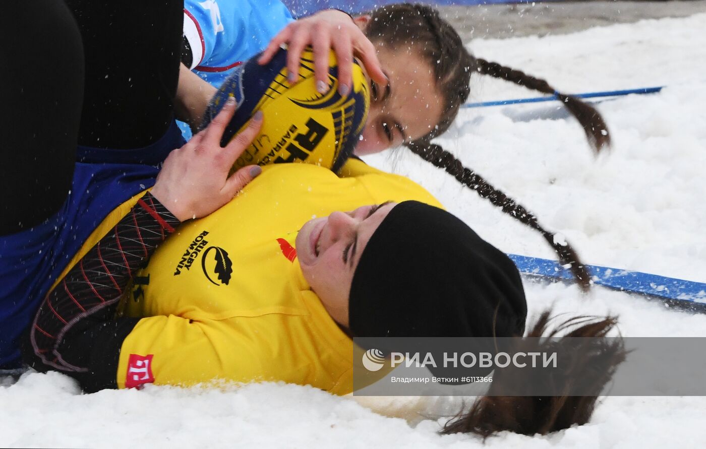 Регби на снегу. Чемпионат Европы