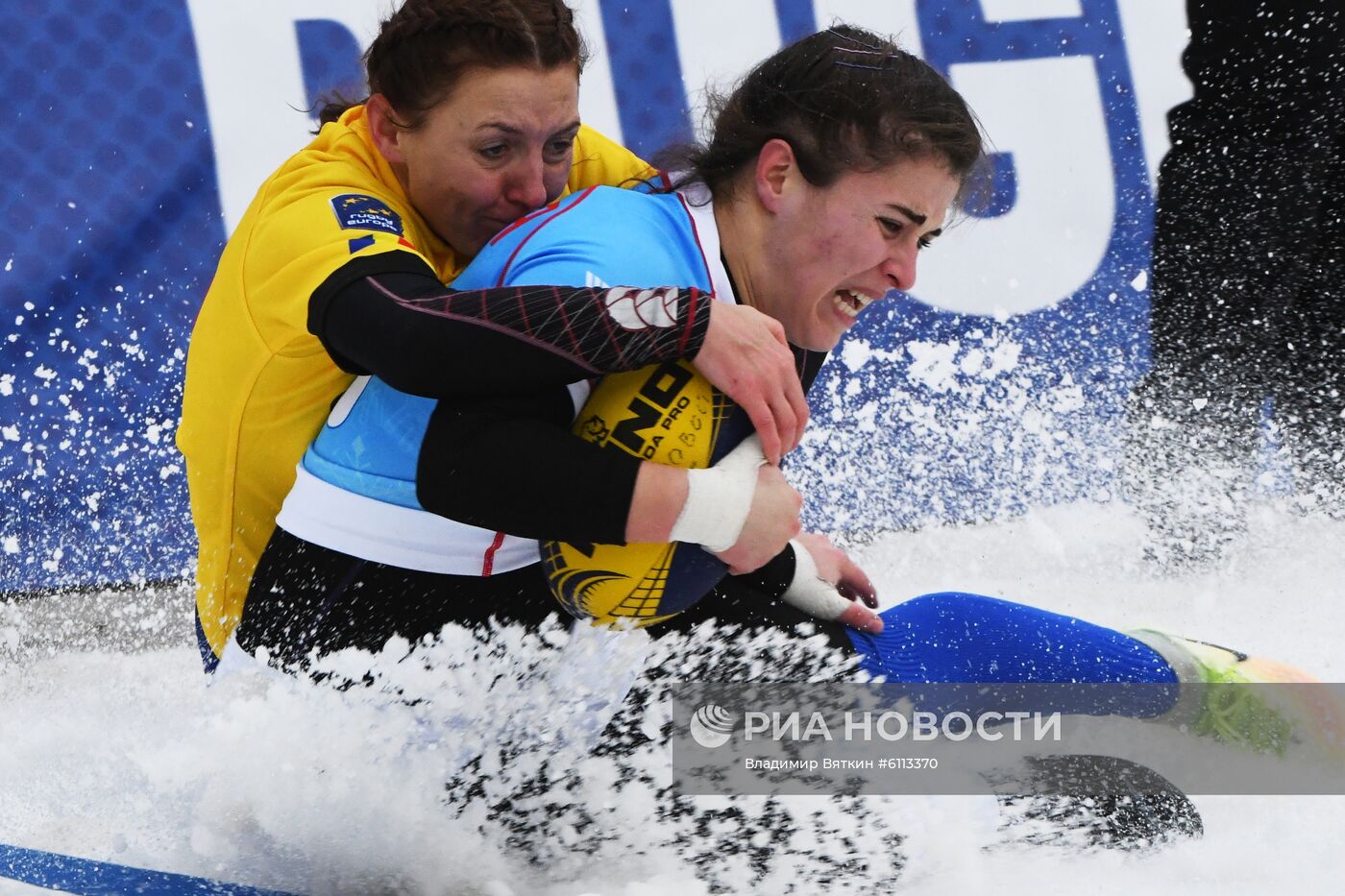 Регби на снегу. Чемпионат Европы