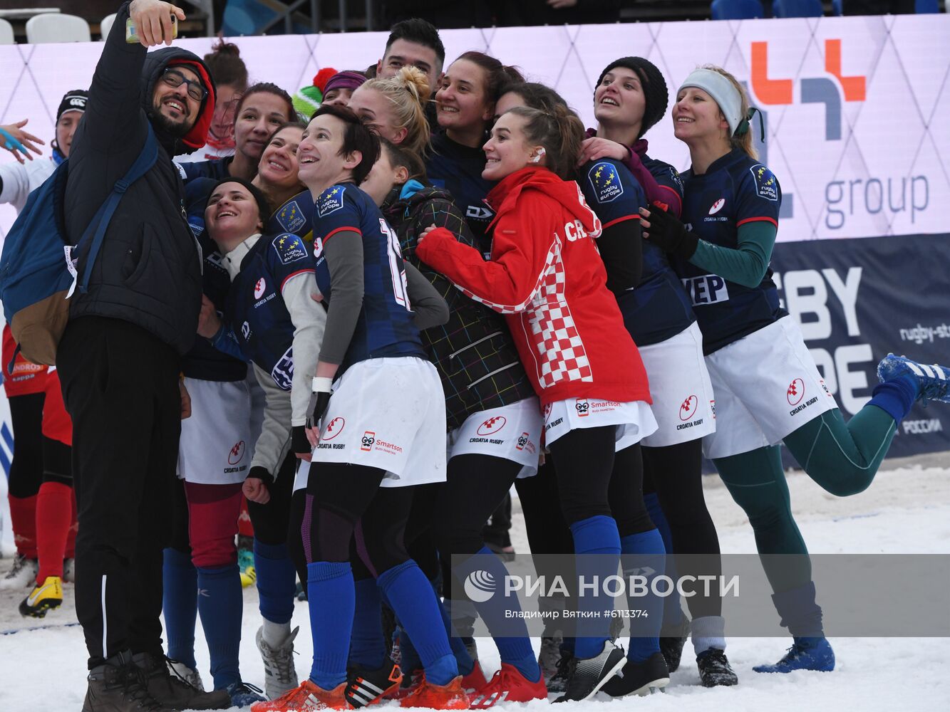 Регби на снегу. Чемпионат Европы