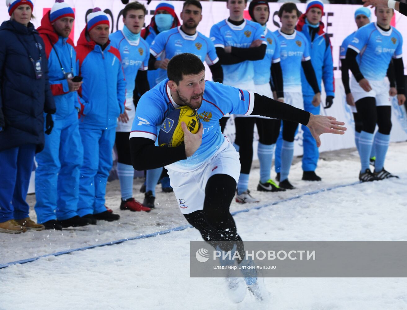 Регби на снегу. Чемпионат Европы