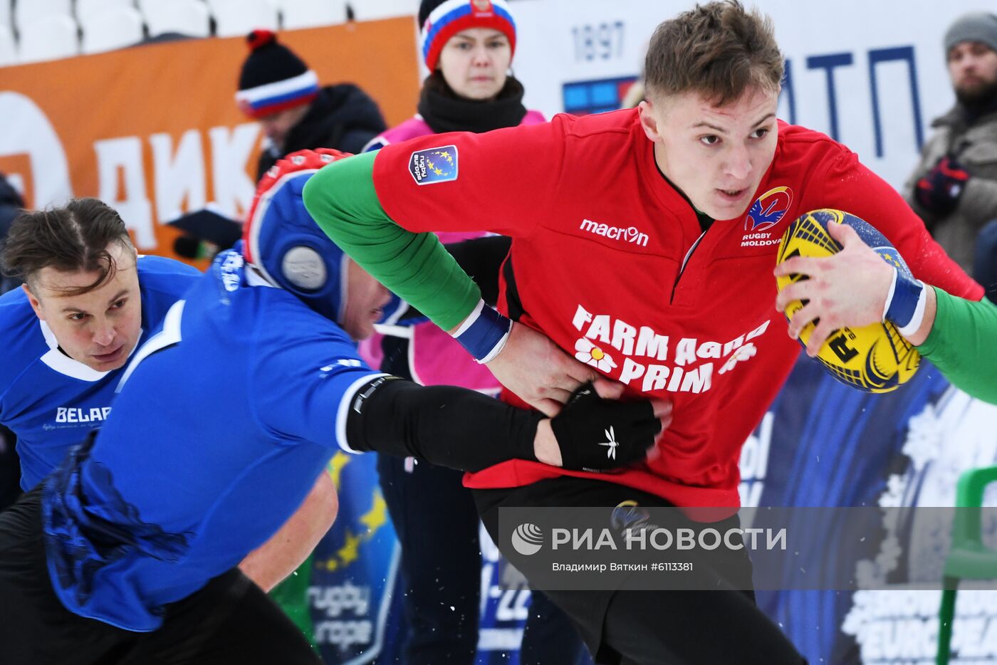 Регби на снегу. Чемпионат Европы