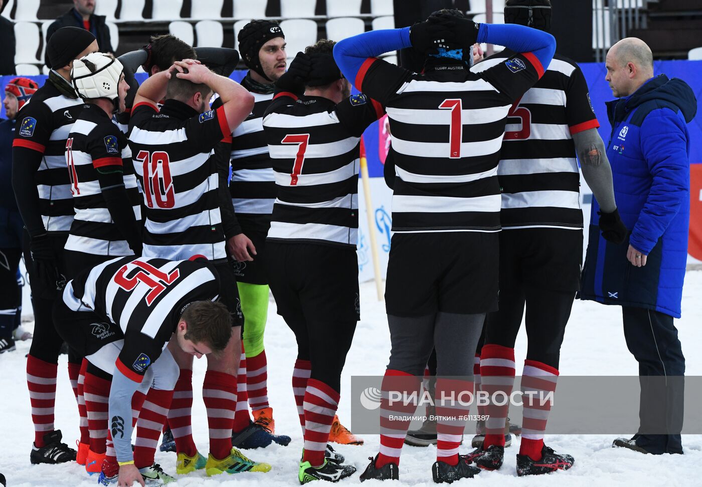 Регби на снегу. Чемпионат Европы