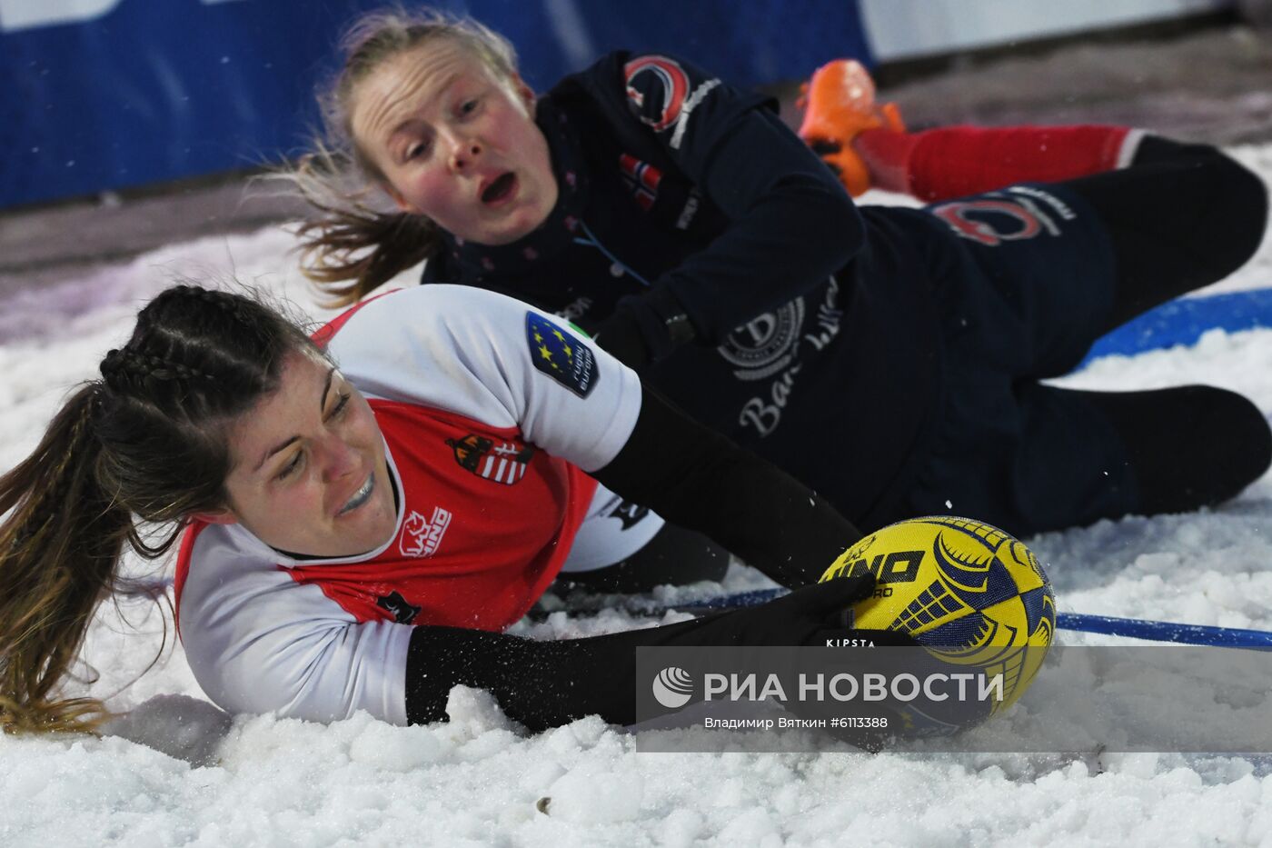 Регби на снегу. Чемпионат Европы