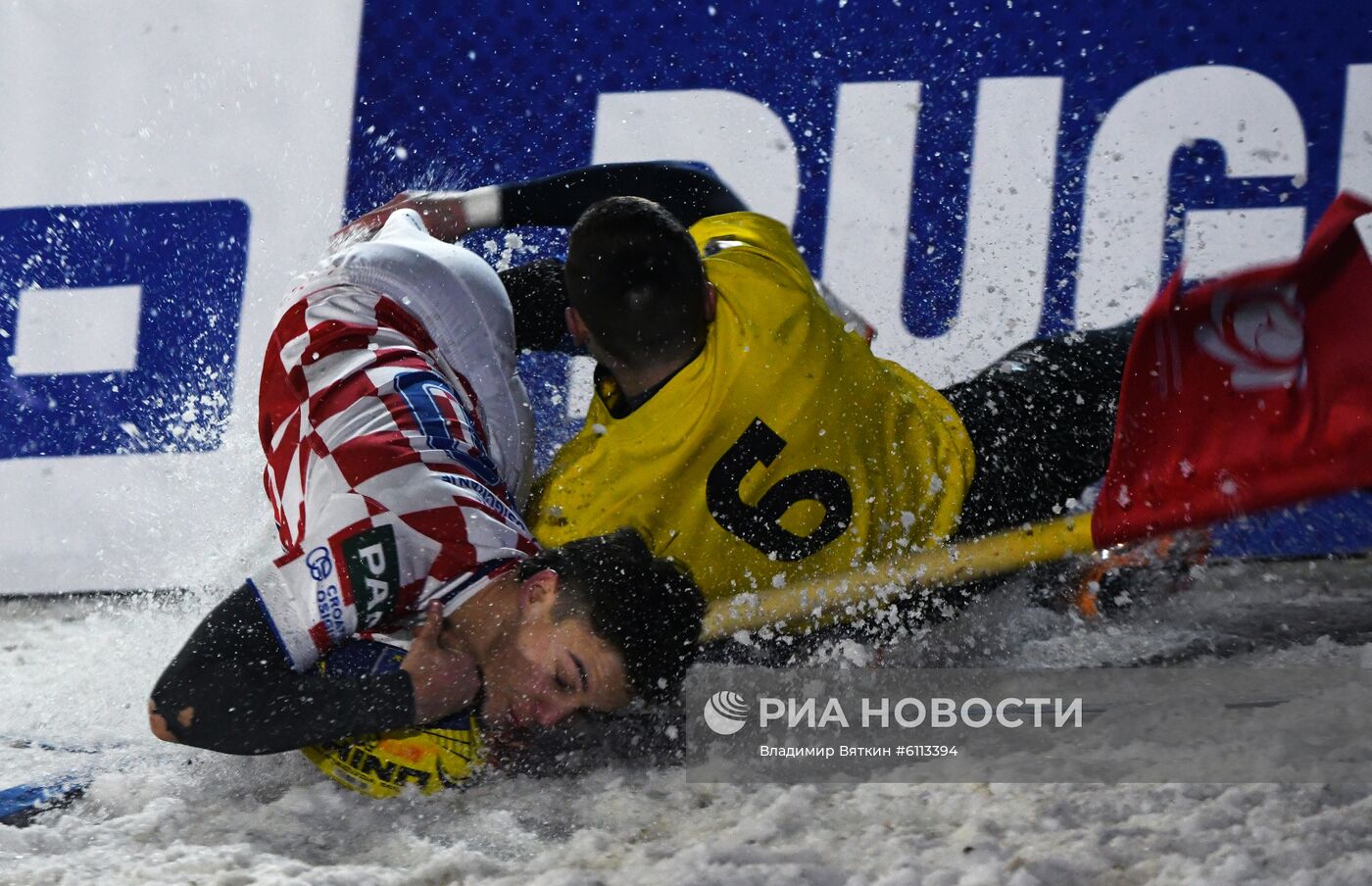 Регби на снегу. Чемпионат Европы