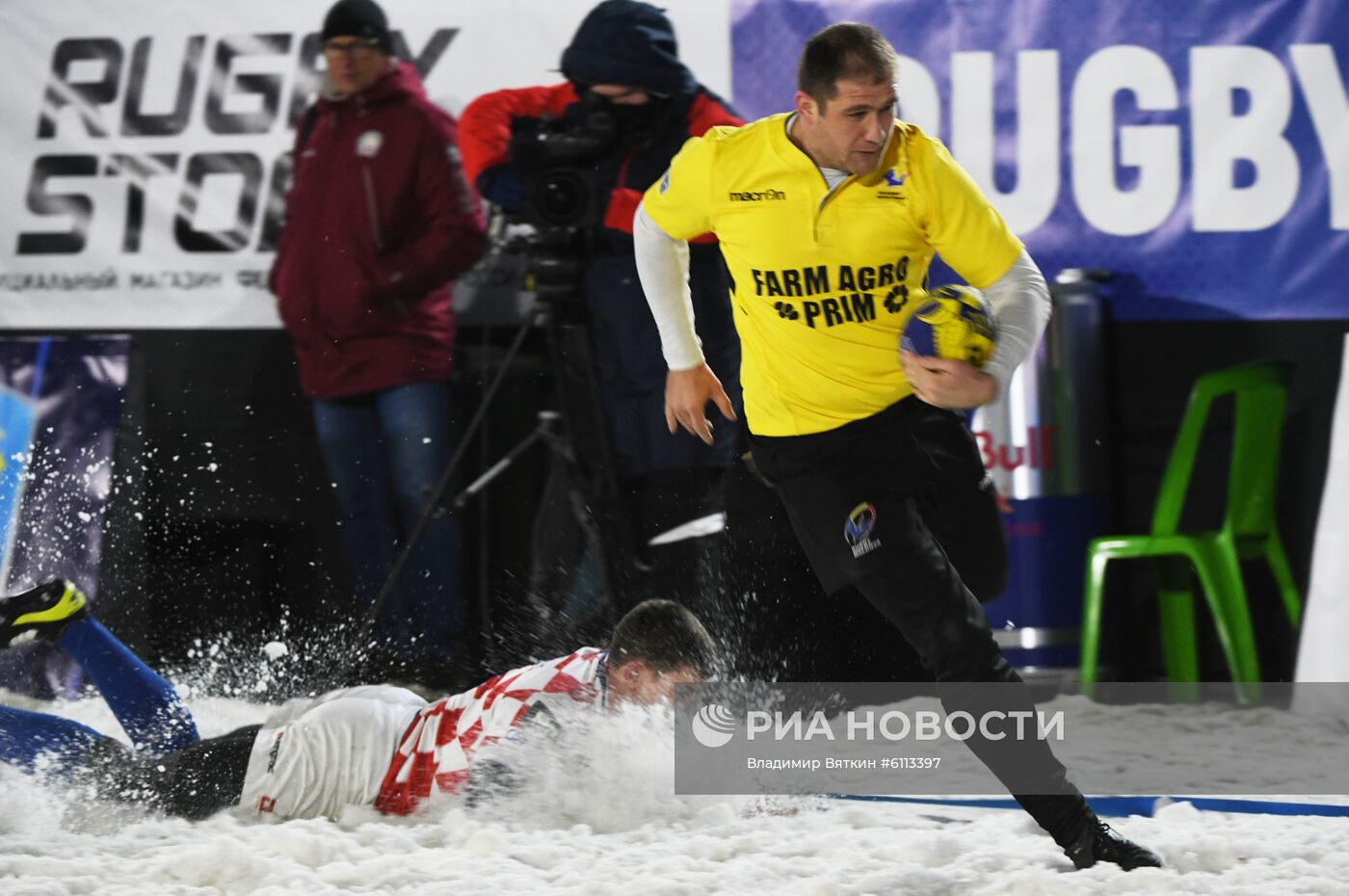 Регби на снегу. Чемпионат Европы