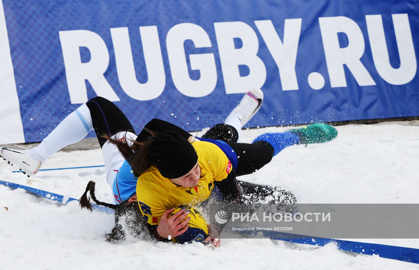 Регби на снегу. Чемпионат Европы