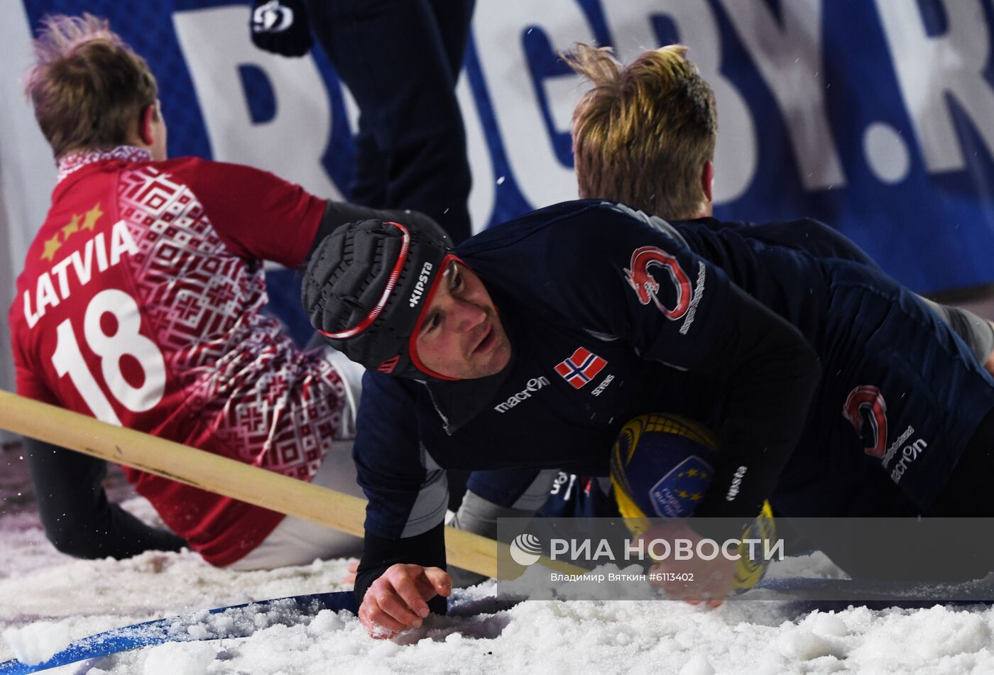 Регби на снегу. Чемпионат Европы