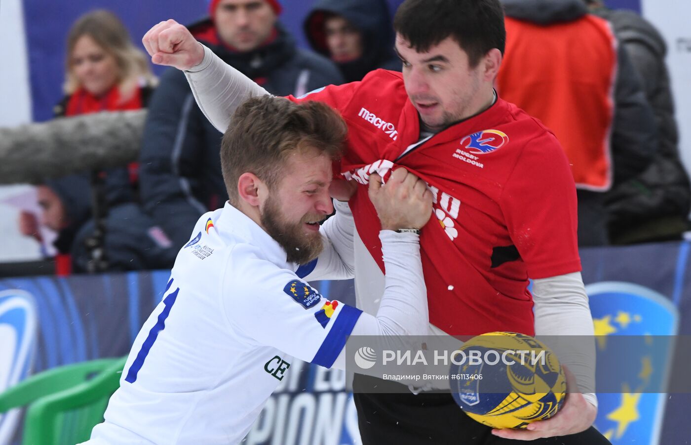 Регби на снегу. Чемпионат Европы