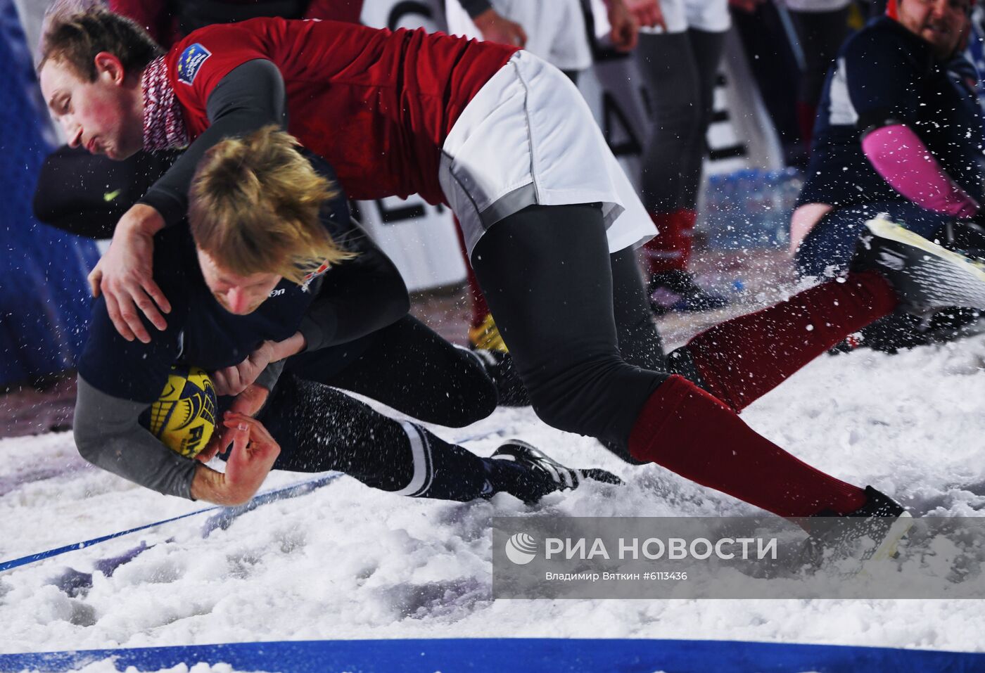 Регби на снегу. Чемпионат Европы