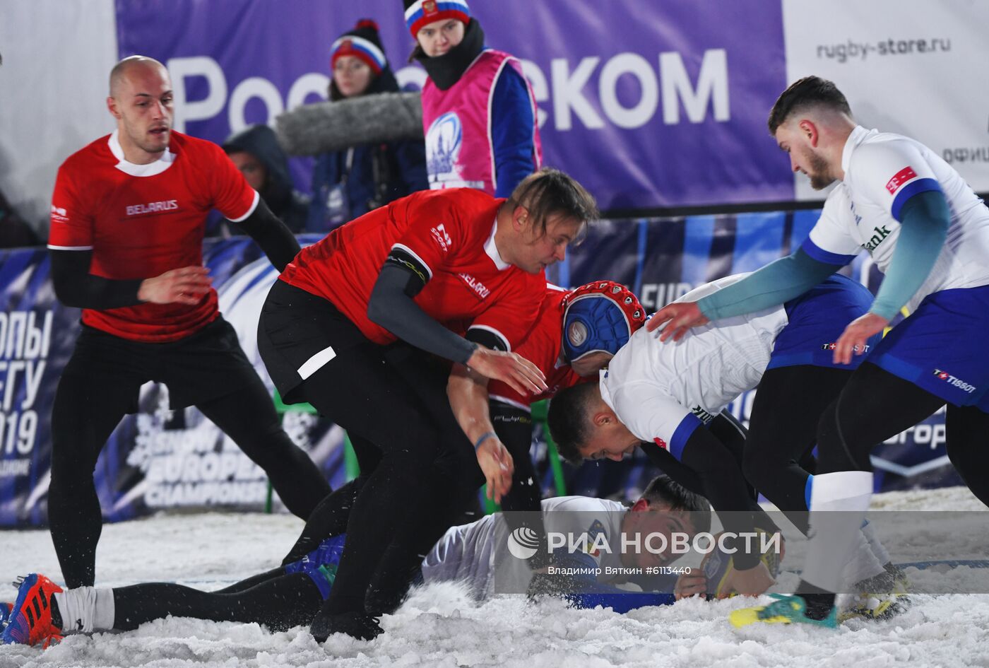 Регби на снегу. Чемпионат Европы