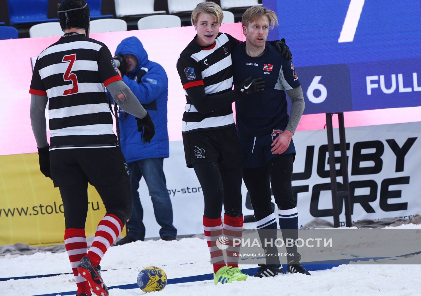 Регби на снегу. Чемпионат Европы