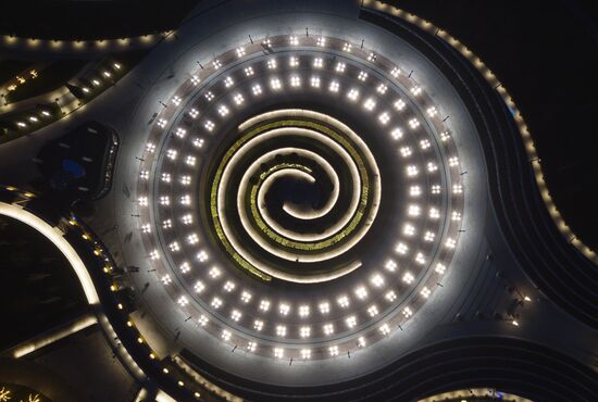 Новогоднее украшение парка "Краснодар"