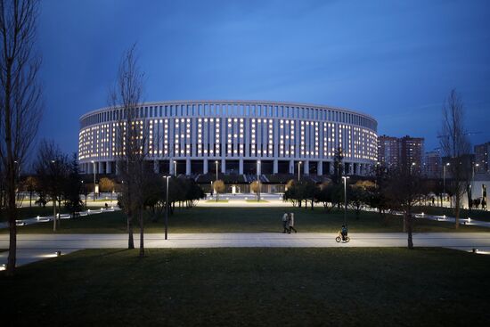 Новогоднее украшение парка "Краснодар"