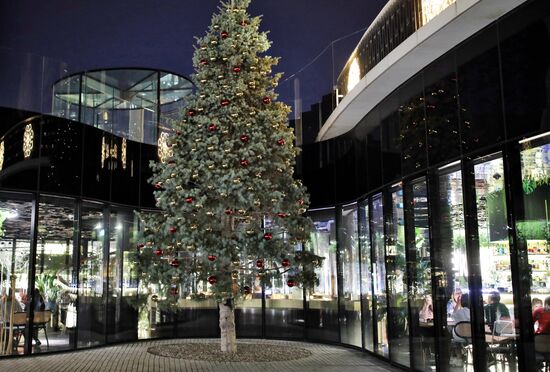 Новогоднее украшение парка "Краснодар"