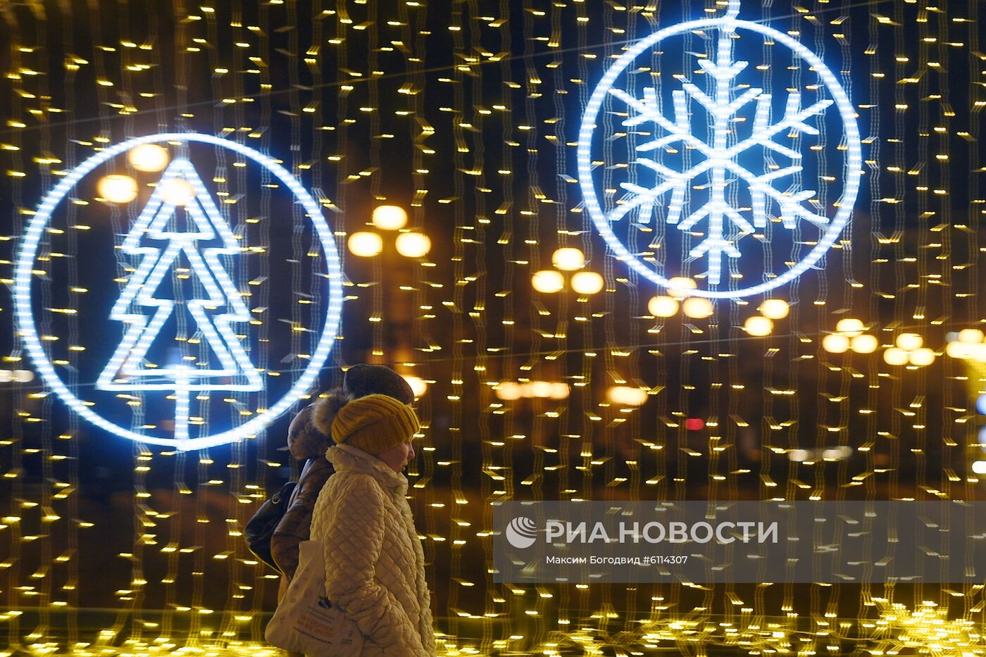 Новогоднее украшение Казани