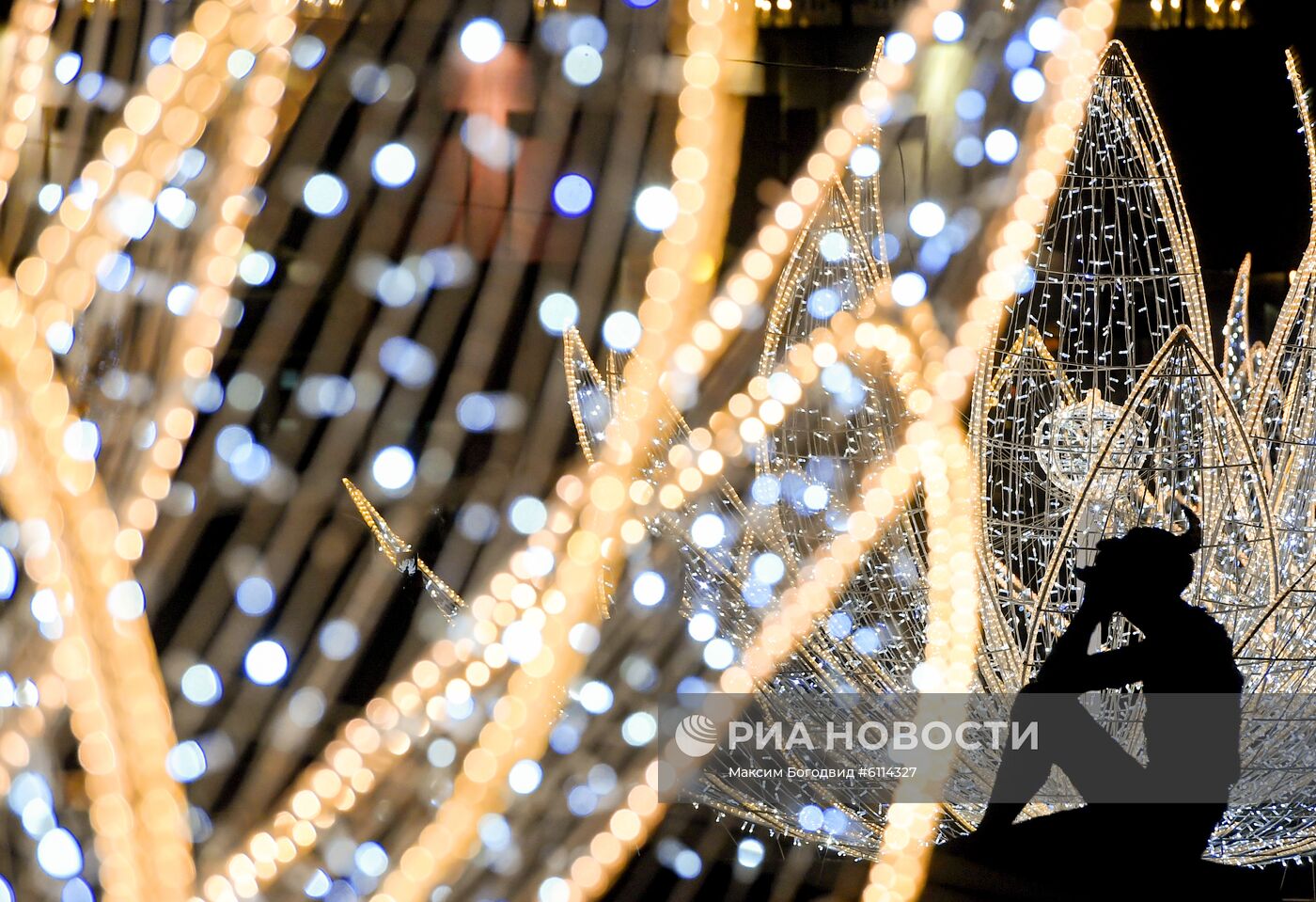 Новогоднее украшение Казани