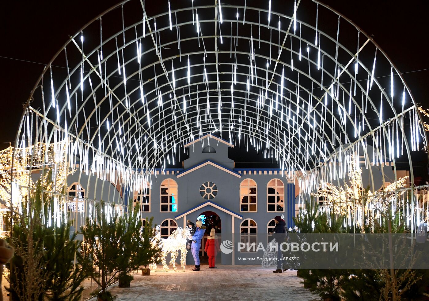 Новогоднее украшение Казани