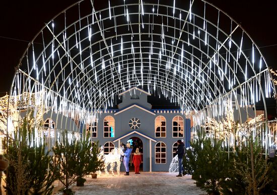 Новогоднее украшение Казани