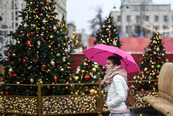 Аномальное тепло в Москве