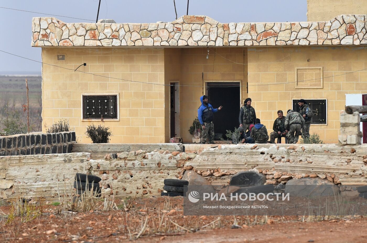 Освобожденный от боевиков поселок Сукейя в сирийской провинции Идлиб