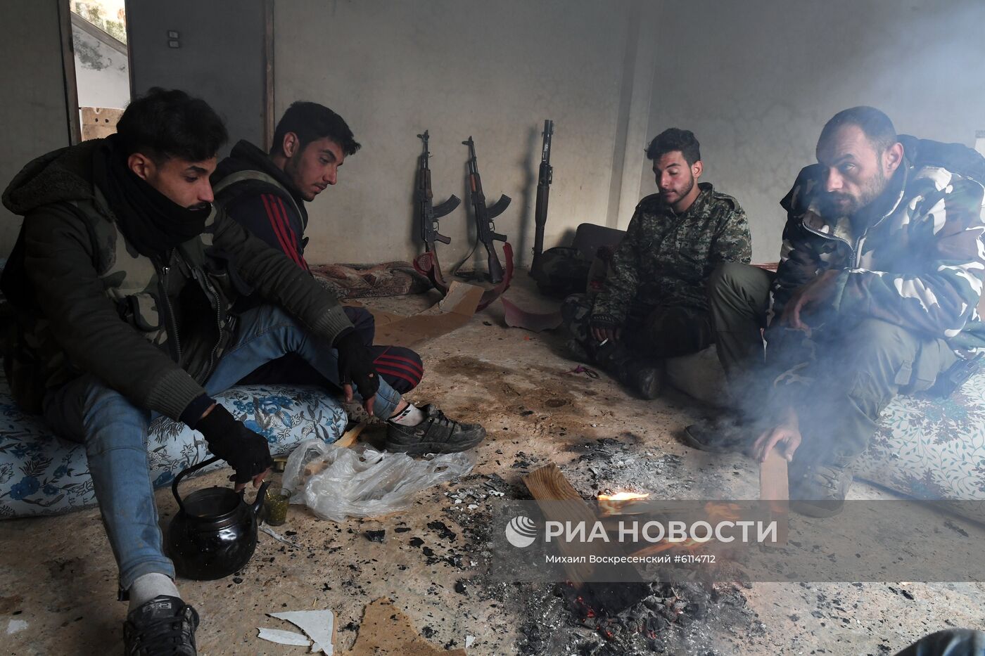 Освобожденный от боевиков поселок Сукейя в сирийской провинции Идлиб