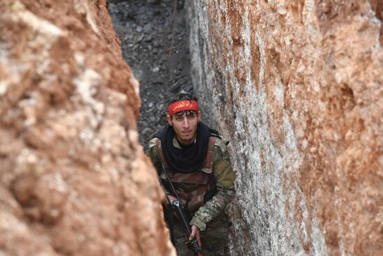 Освобожденный от боевиков поселок Сукейя в сирийской провинции Идлиб