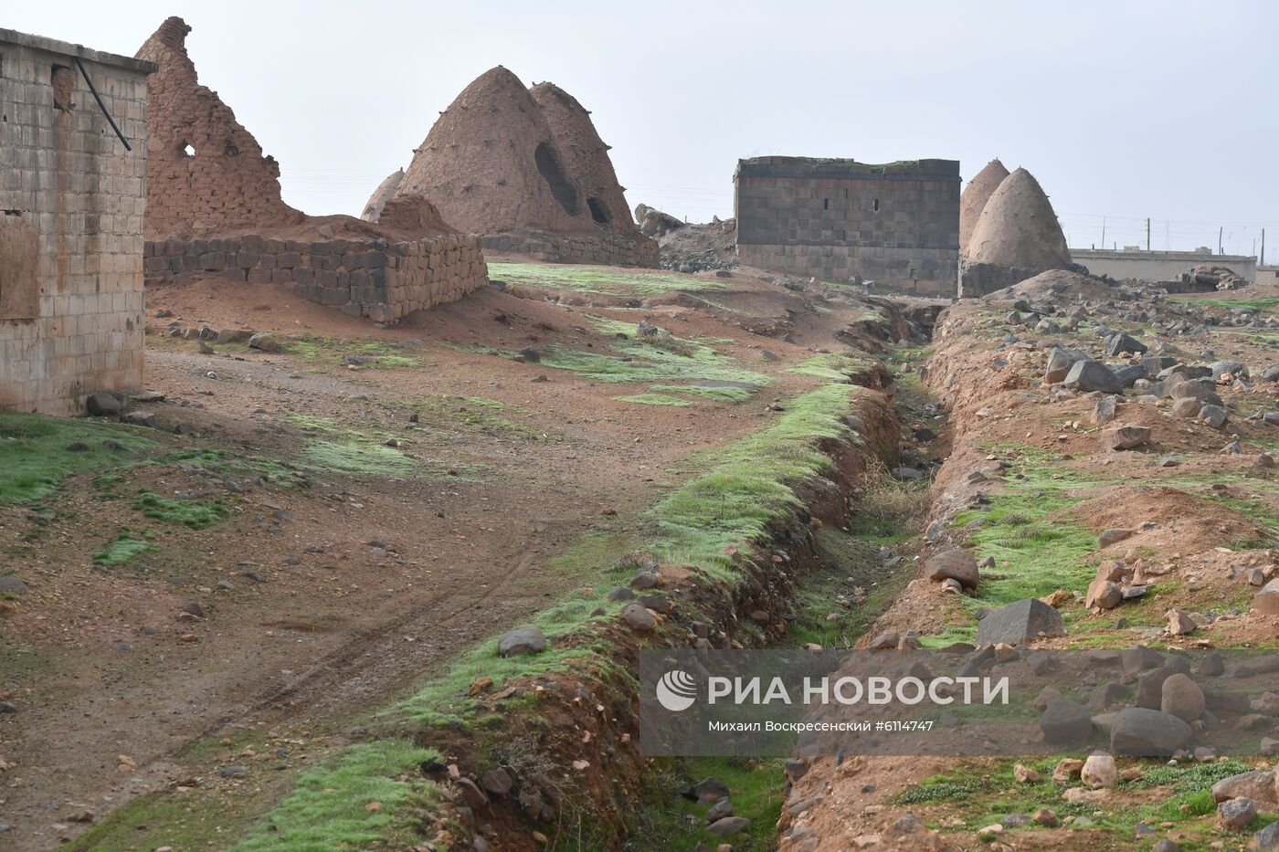 Освобожденный от боевиков поселок Сукейя в сирийской провинции Идлиб