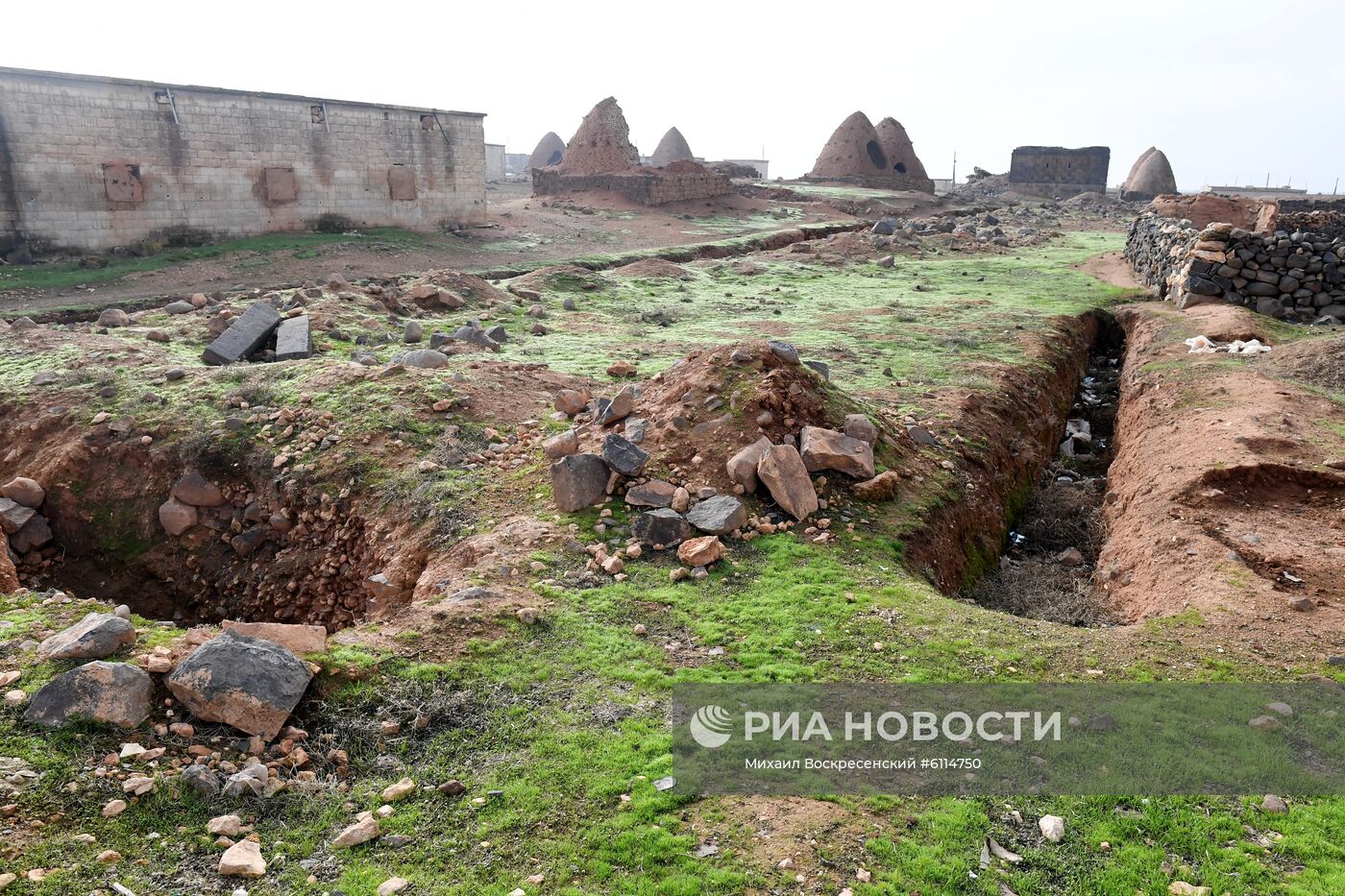 Освобожденный от боевиков поселок Сукейя в сирийской провинции Идлиб
