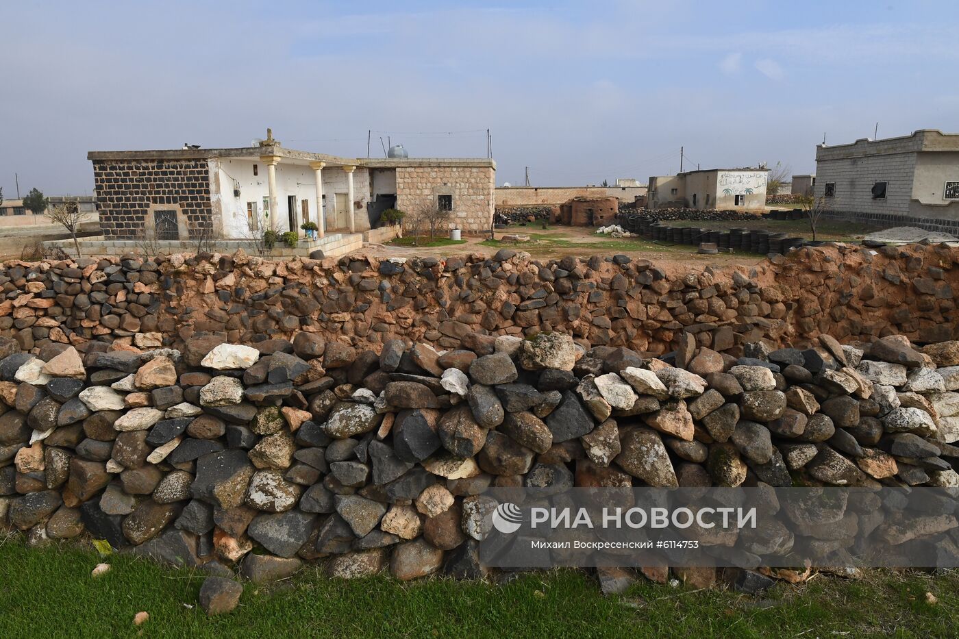 Освобожденный от боевиков поселок Сукейя в сирийской провинции Идлиб