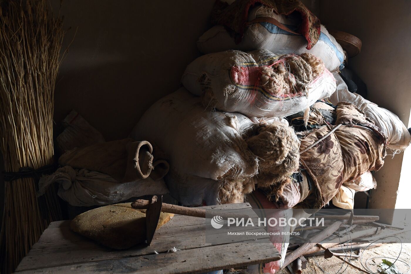 Освобожденный от боевиков поселок Сукейя в сирийской провинции Идлиб