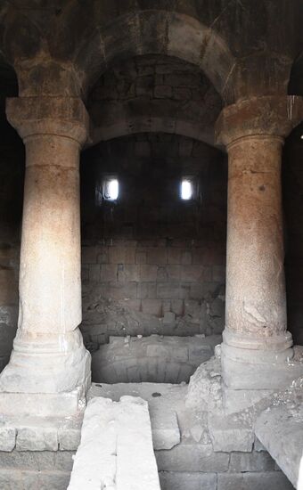 Освобожденный от боевиков поселок Сукейя в сирийской провинции Идлиб