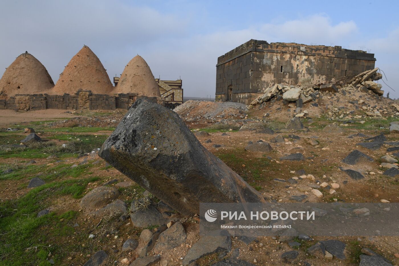 Освобожденный от боевиков поселок Сукейя в сирийской провинции Идлиб