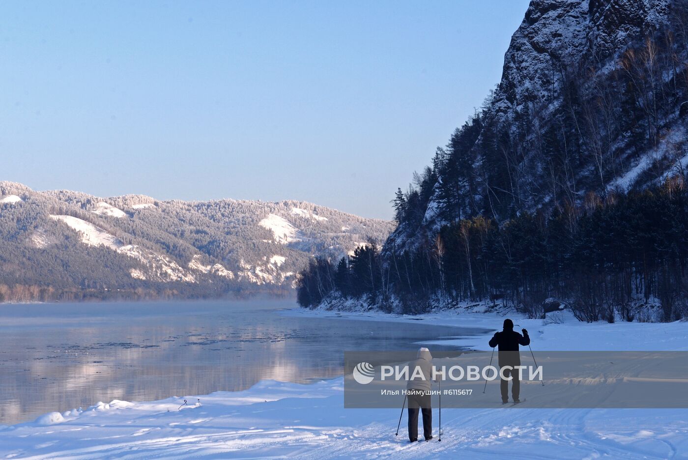 Зима в Красноярском крае