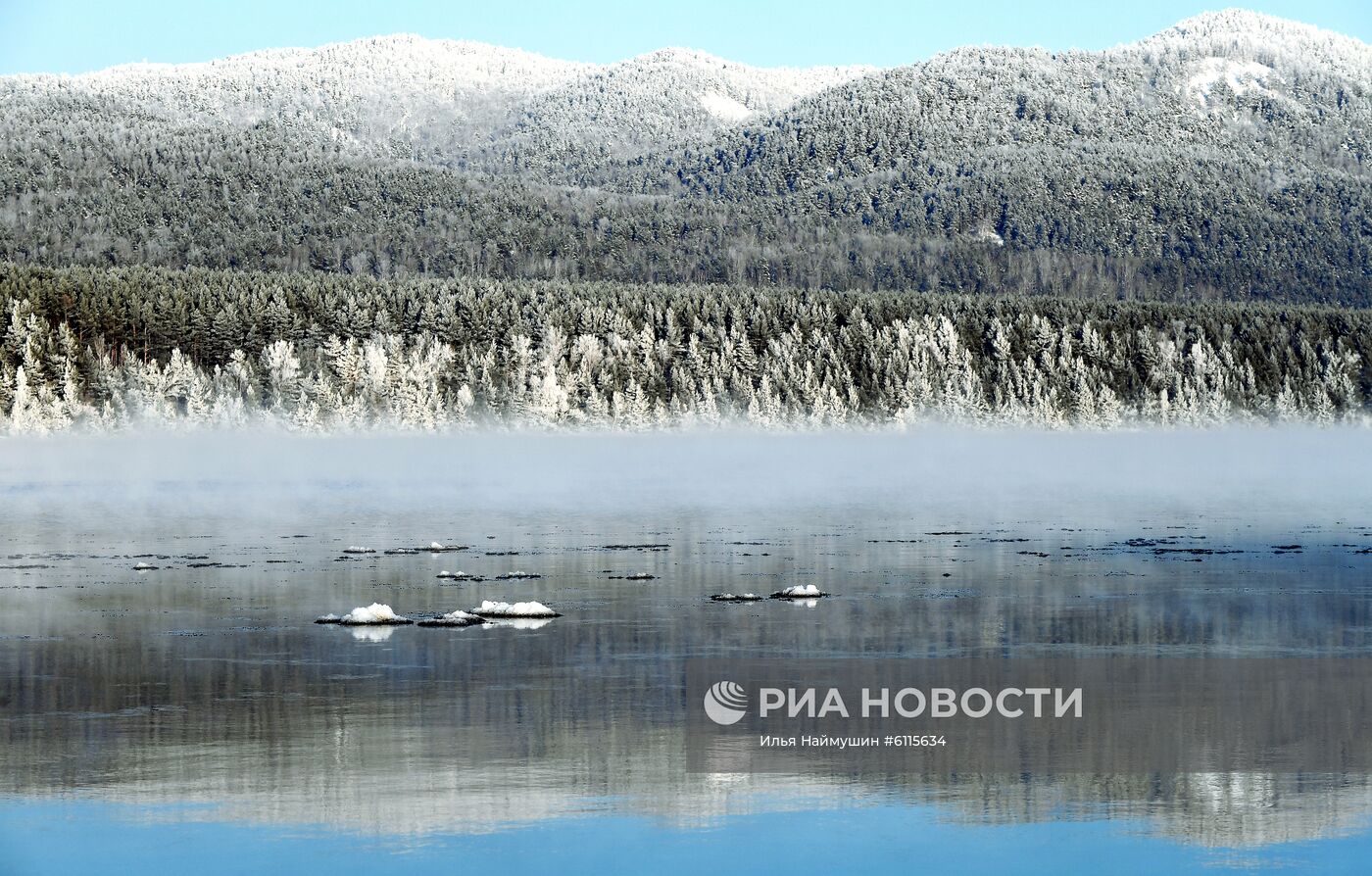 Зима в Красноярском крае