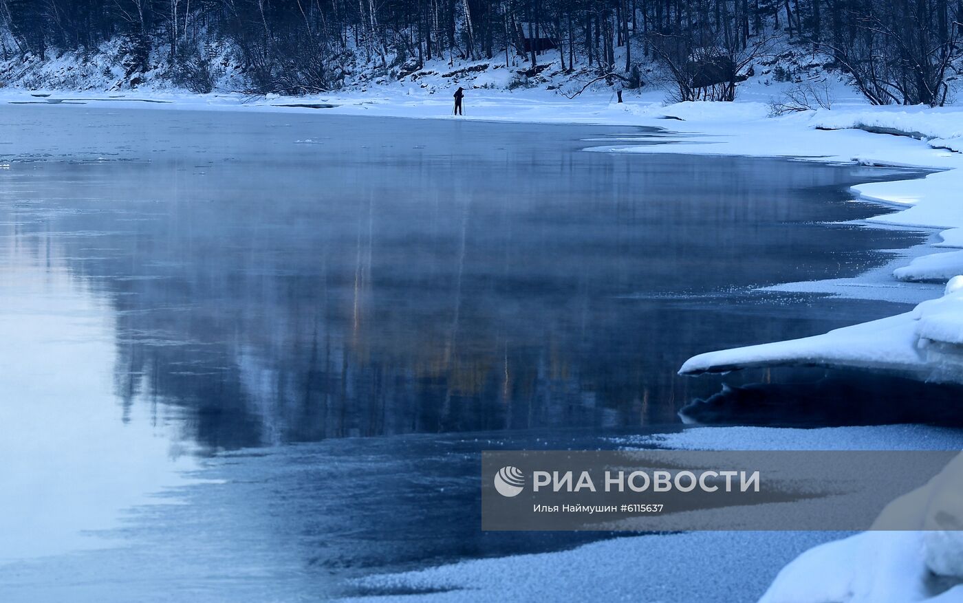 Зима в Красноярском крае