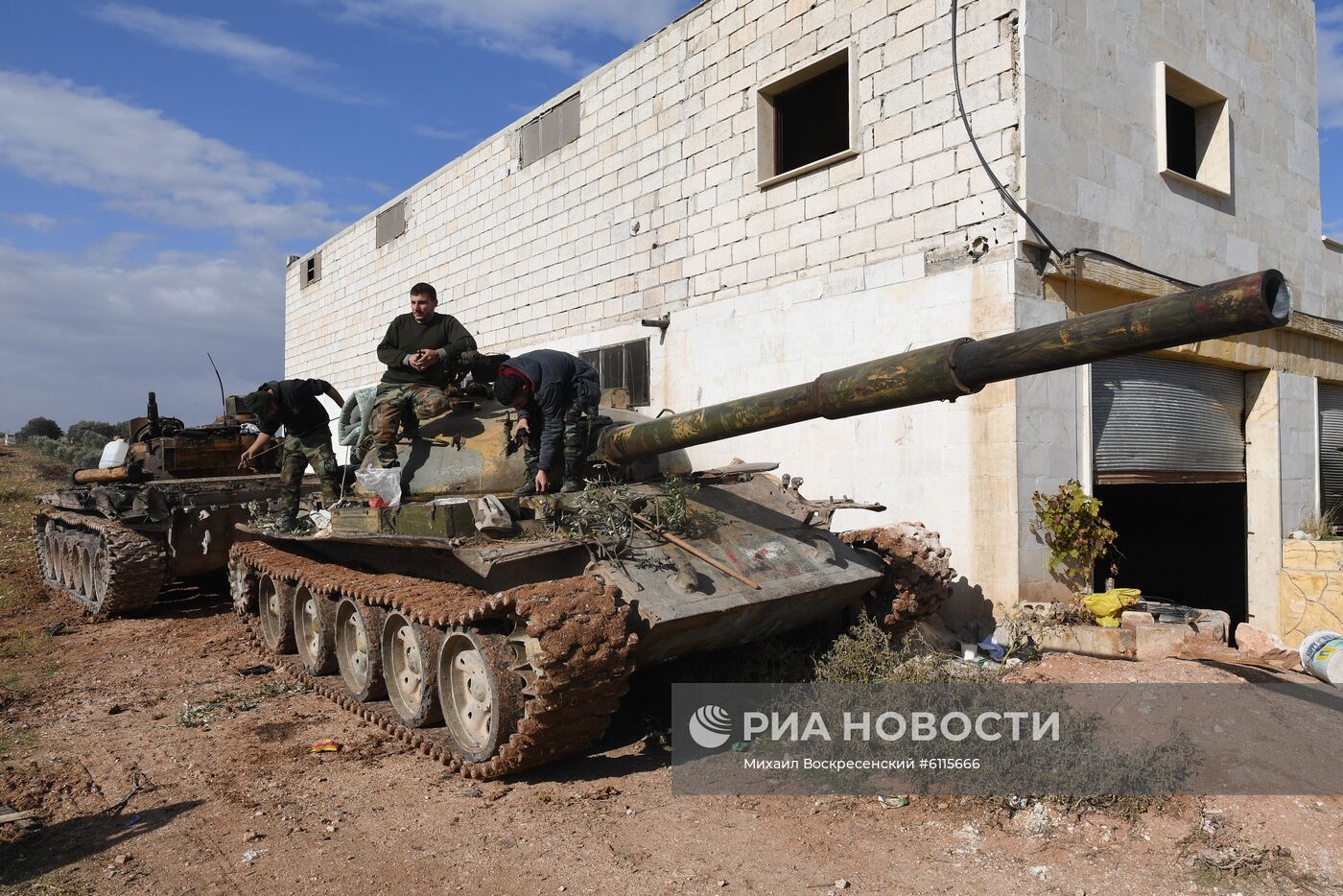 Сирийская армия взяла город Джарджаназ в провинции Идлиб