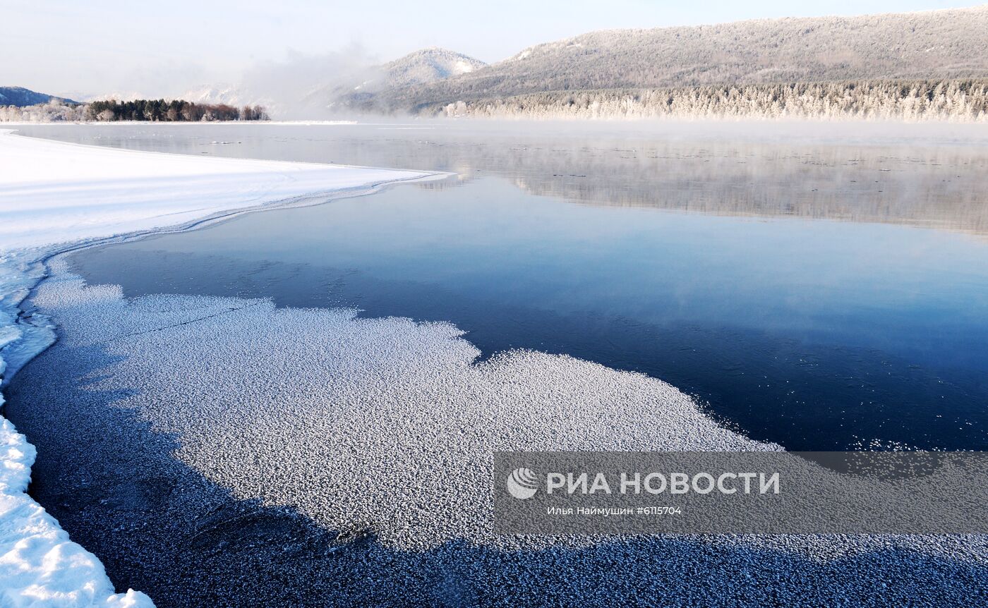 Зима в Красноярском крае