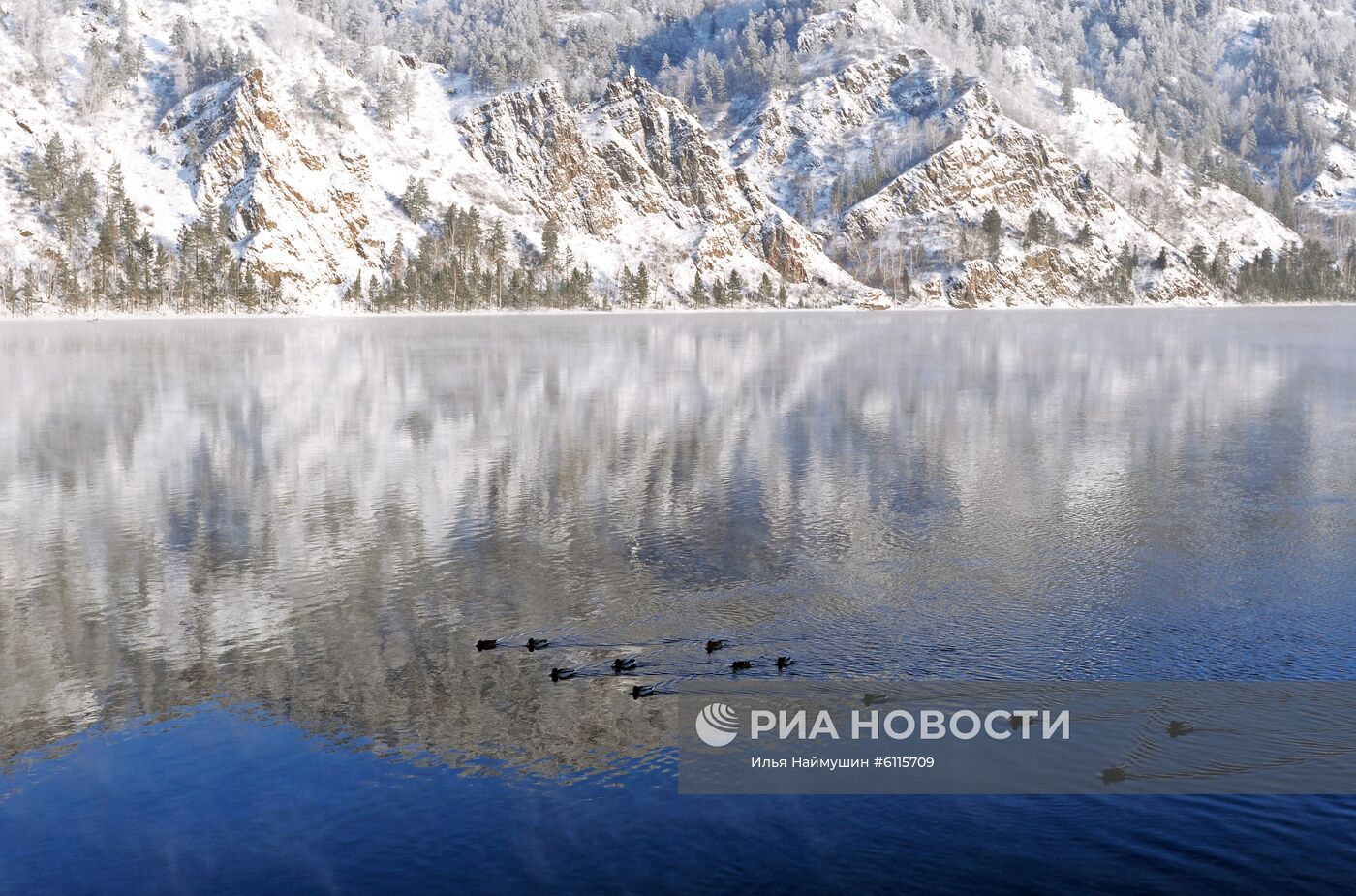 Зима в Красноярском крае