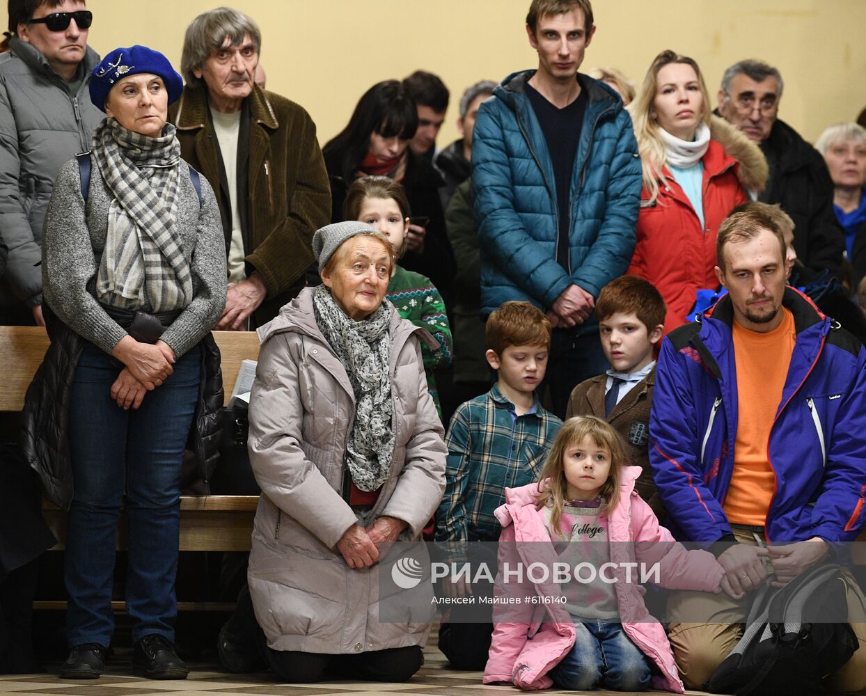 Празднование католического Рождества в Москве