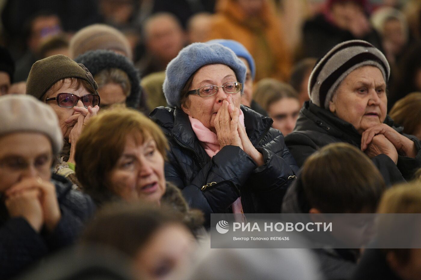 Рождественская служба в минском кафедральном костеле