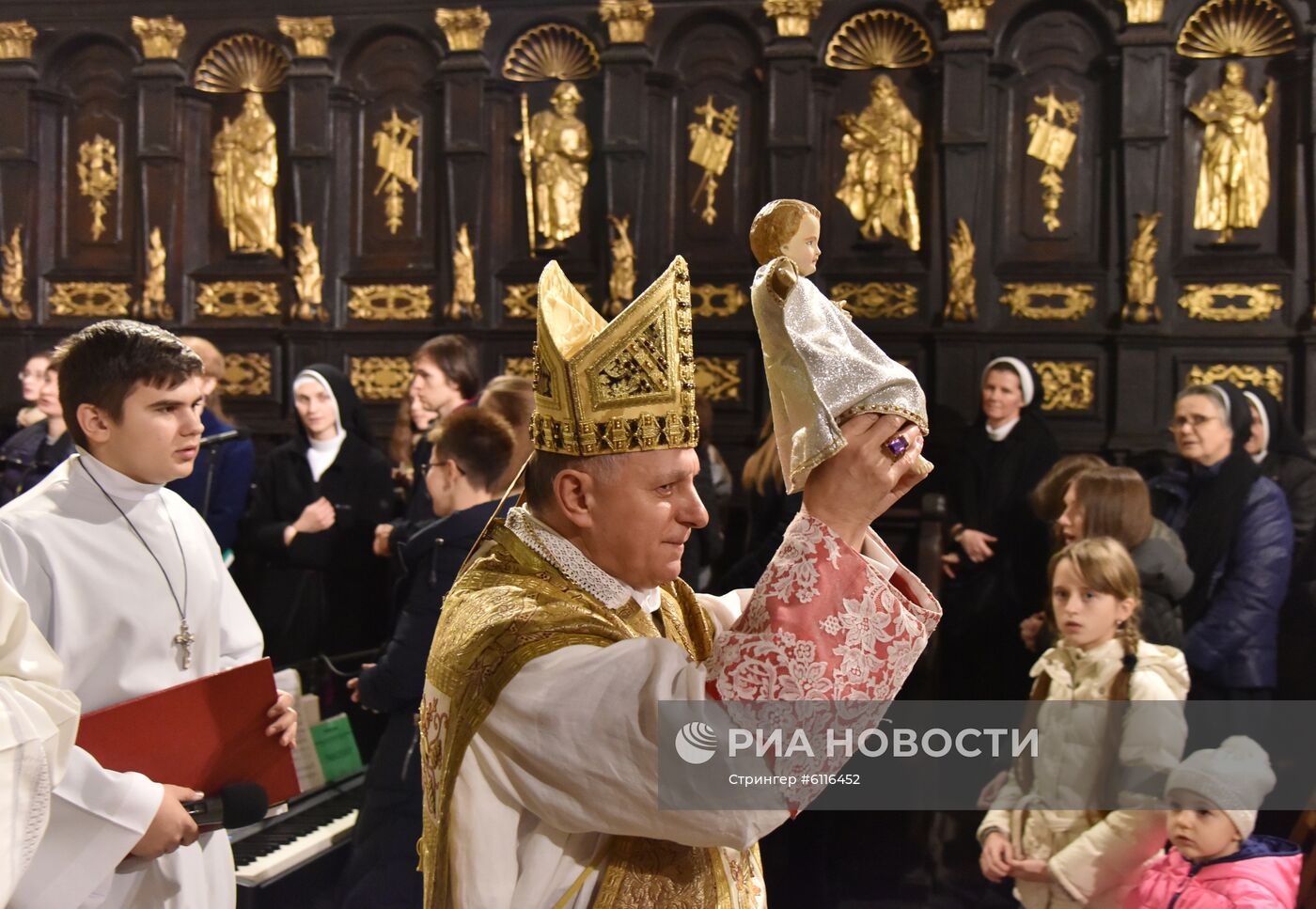 Рождественская месса во Львове