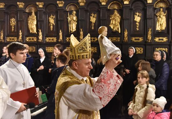 Рождественская месса во Львове