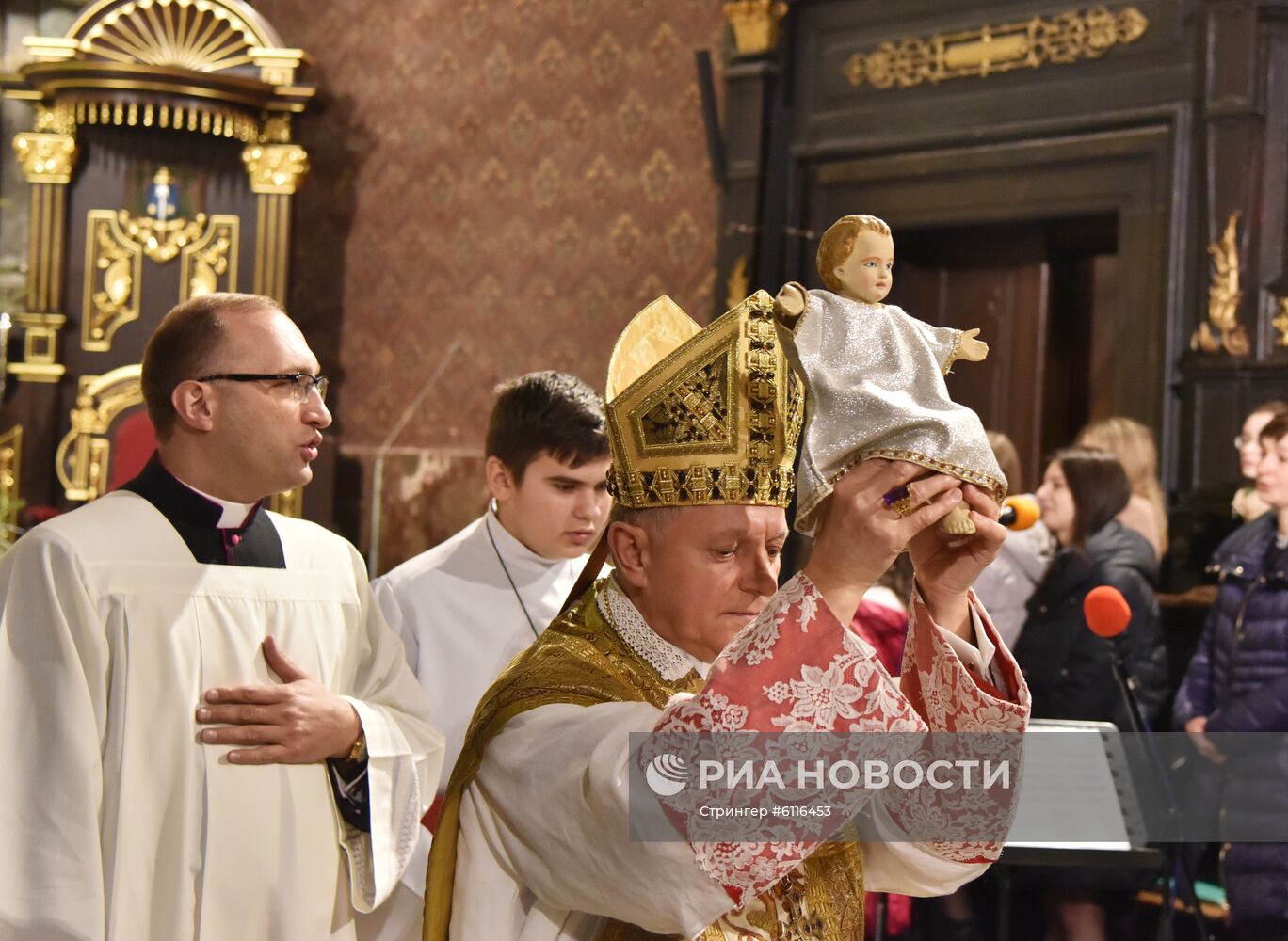 Рождественская месса во Львове