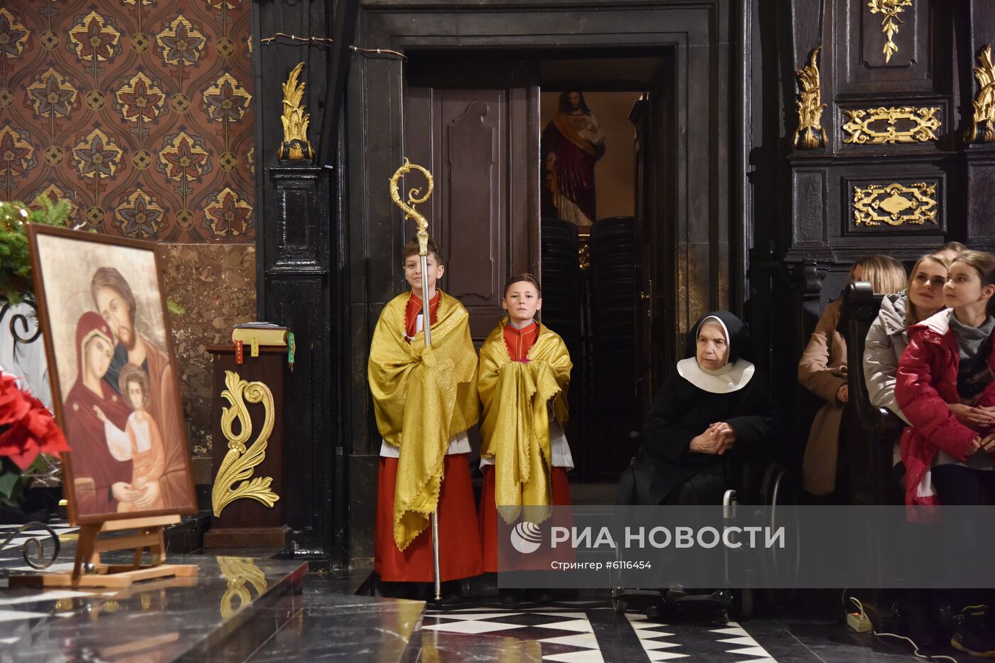 Рождественская месса во Львове