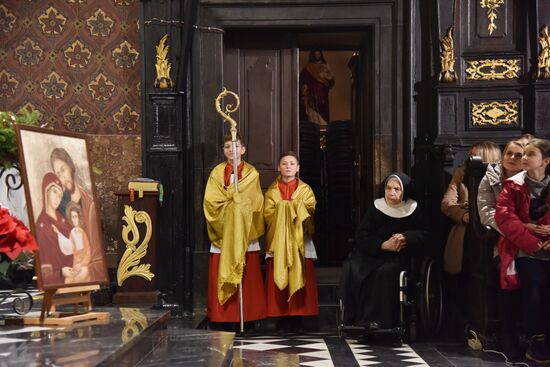 Рождественская месса во Львове